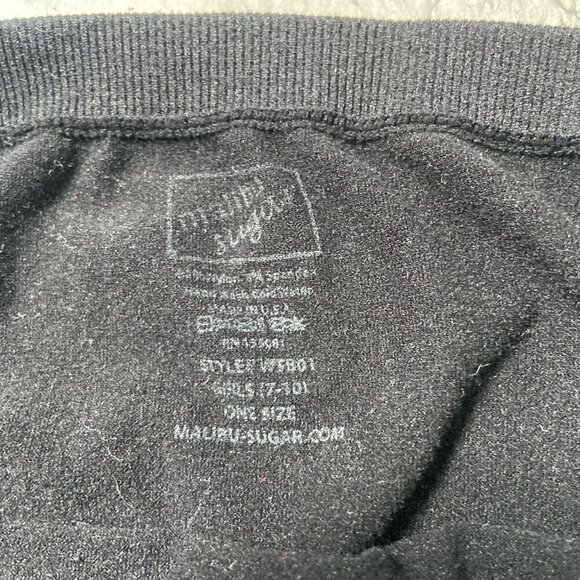 Malibu Sugar Seamless Strapless Bandeau Tube Top – Black, One Size (Fits XS–S) - Picture 2 of 5